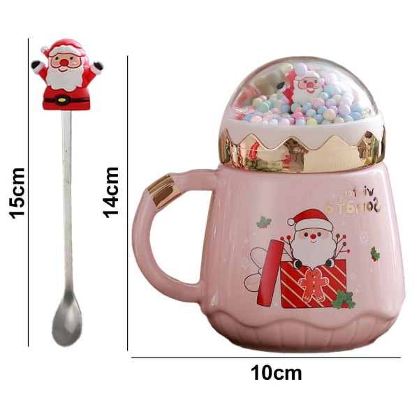 Kaffe kopper, søt julekopp, gave 3 KLB