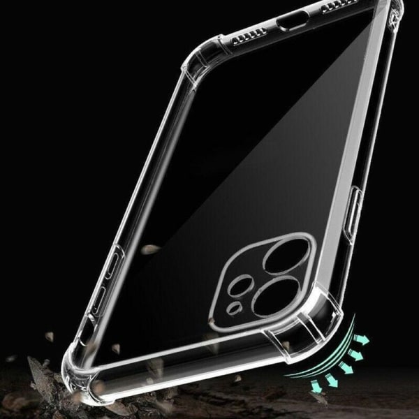 GLiving Crystal Clear Case , joka on yhteensopiva iPhone 12 Mini case kanssa, pudotussuoja,