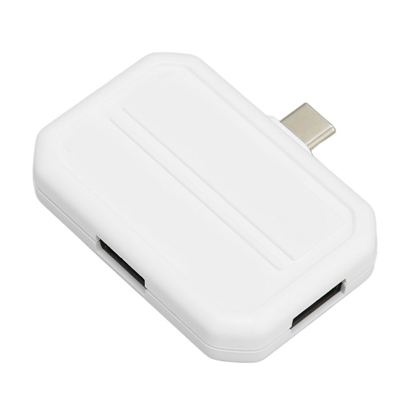 USB-C-hub med 3 portar, snabbladdning, multifunktionell 3-i-1 typ KLB