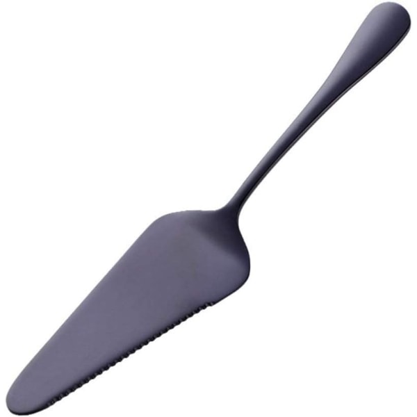 Piirakkalautanen Ruostumaton teräs Pizza Spatula Piirakka ja Kakkuleikkuri,Musta
