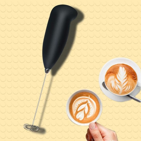Håndholdt melkeskummer for latte macchiato julegave