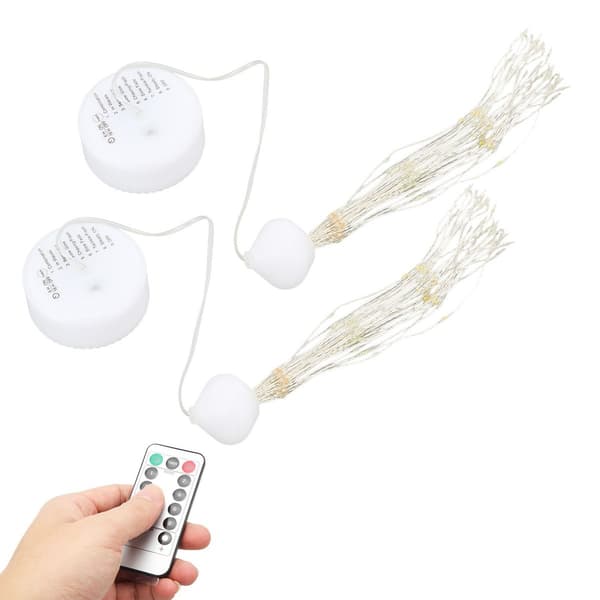 Pakke LED Dekorative Lys 8 Tilstande DIY Hængende Solcellelys KLB