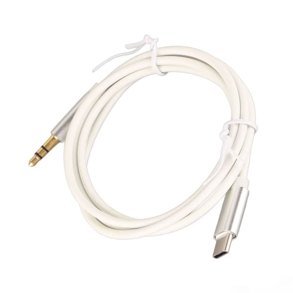 USB-C til 3,5 mm lyd Aux-kontaktkabel, stabil Type-C-adapter KLB
