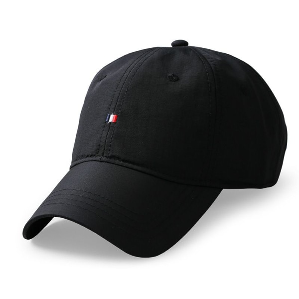 Klassisk svart cap för män, 56-59 cm cap kan bäras när du spelar sport
