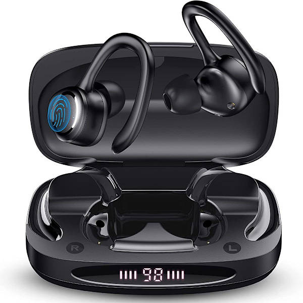 Bluetooth-hodetelefoner Sport, Litinst Hodetelefoner Trådløs Bluetooth 5.3 3D Stereo