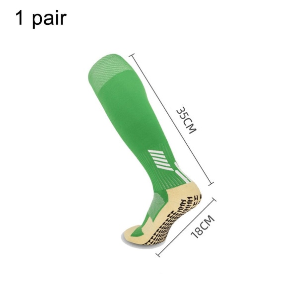 Atletisk sokker for barn Sklisikker sportssokker Lange kompresjonsgressgrønne KLB