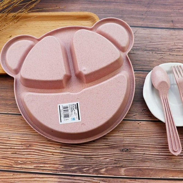 Kylewo 3-delad barnservis set, uppdelad barnservis set BPA-fri | KLB