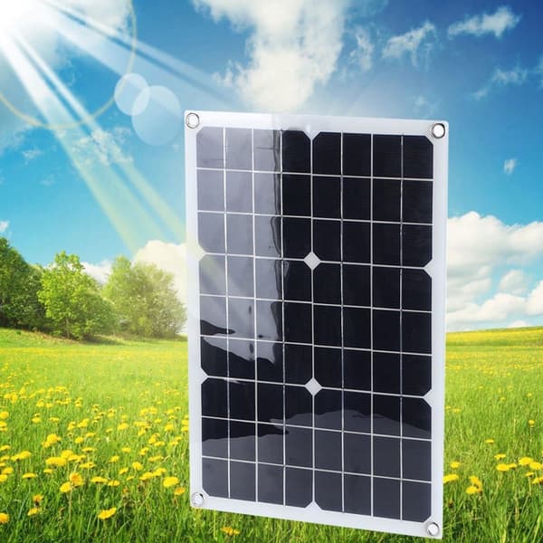 20W 5V utendørs monokrystallinsk silisium solcellepanel lader KLB