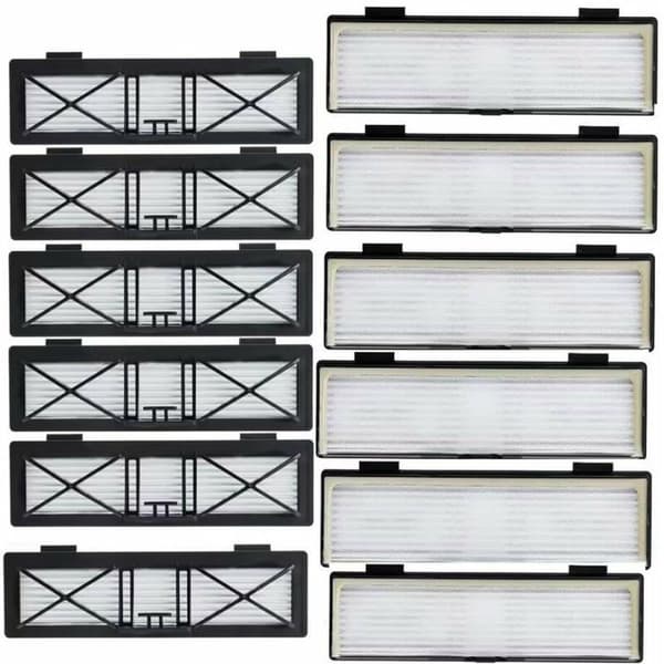 12 Pakk Tilkoblede Filter for Neato Botvac, Neato Botvac, Connected Series D80 D5 D