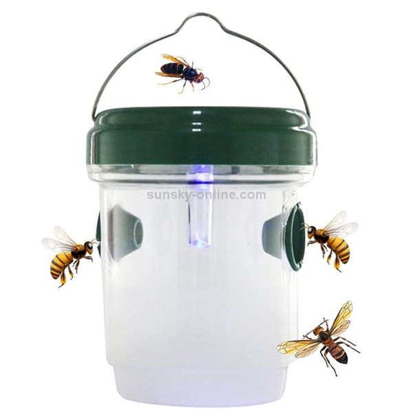 Solcells LED fruktflugefångare insektsfälla