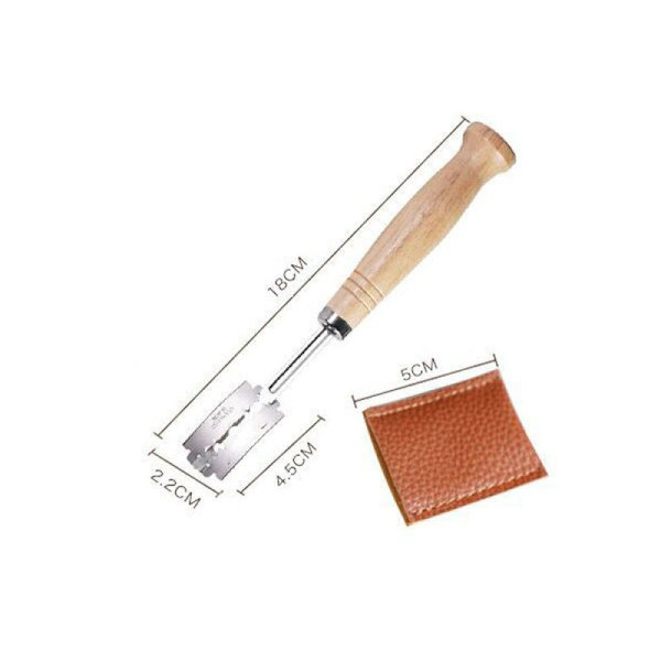 MENGZF Brød Lame, Dej Razor med 5 Blade, Brød Bager Cutter,