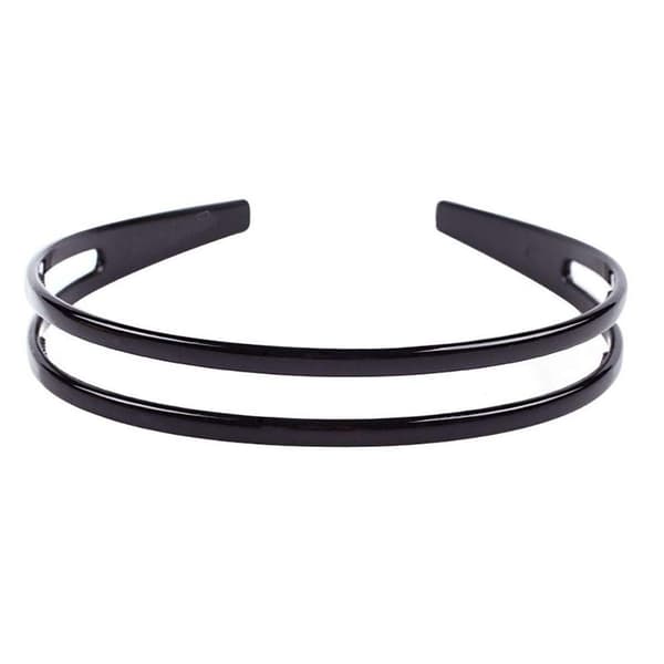 Kvinnor Hårda Plast Hårband Hårbåge Hårband 2-pack KLB