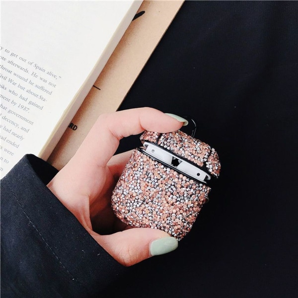 Rosa skyddande hårt fodral för Diamond Bluetooth-hörlurar