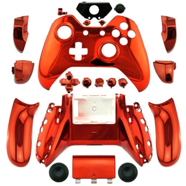 Komplett beskyttelseskoffert huskoffert reservedeler for Xbox galvanisering rød KLB
