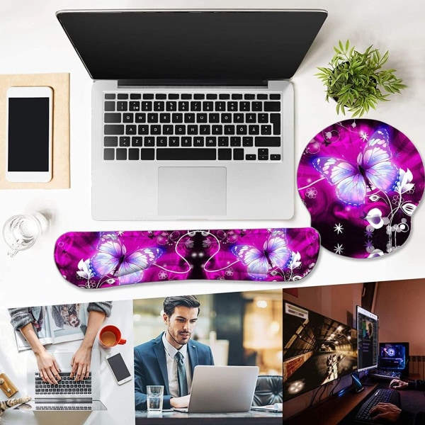 Ergonomisk musematte for smertelindring, håndleddstøtte for style4