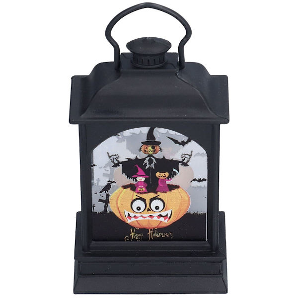 Halloween Deko Kaminlampe Transparente Windlampe KLB