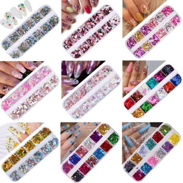 2 stk. Nail Butterfly Laser Symphony Sekvenser-04
