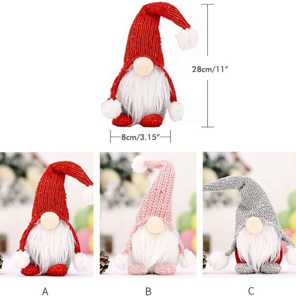 Christmas Swedish plush toys, Christmas Scandinavian Santa Tomte KLB