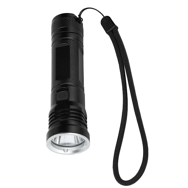 Ficklampa USB-laddning, aluminium, mini multimode KLB
