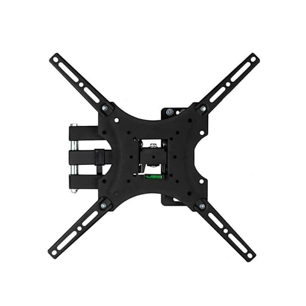 TV-vægbeslag 26-55 tommer med vandret boble, VESA 400 x 400mm, roterbar 180°, vipbar -5°12° (maks. 30 kg) KLB