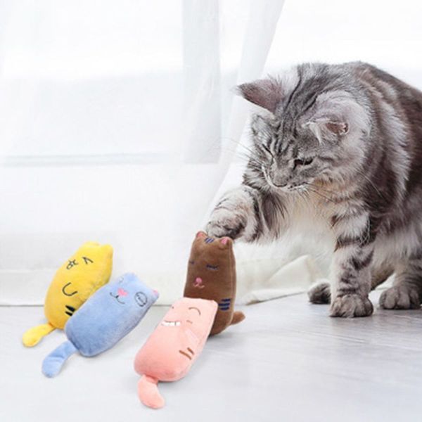 Kattleksak set i 3 delar, kattkudde med kattmynta, KLB