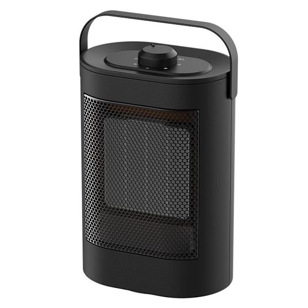 Liten vertikal mini husholdningsvarmer PTC keramisk varmer 900W i tre sekunder