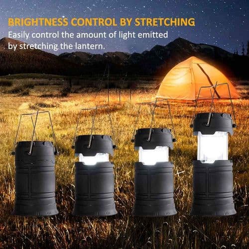 LED Campinglampe - Campinglykt Bærbar Vanntett Lykt