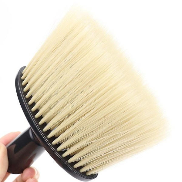 Myke ansiktsstøvbørster for frisører som klipper håret rent