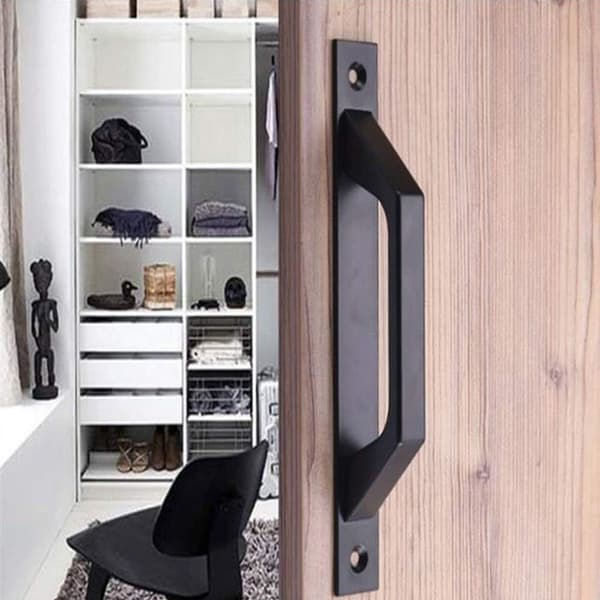 Skyvedørhåndtak i tre 19,6 cm KLB