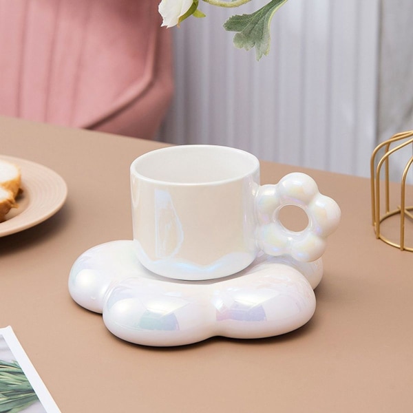 Kaffe kopp sett, keramisk kaffe kopp, kreativ kopp, kaffe kopp