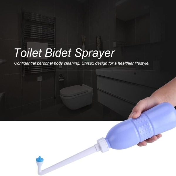 Bærbar Bidet Spray Reise Toalett Dusj Toalett Håndholdt enhet Hånd Personlig Hygiene KLB