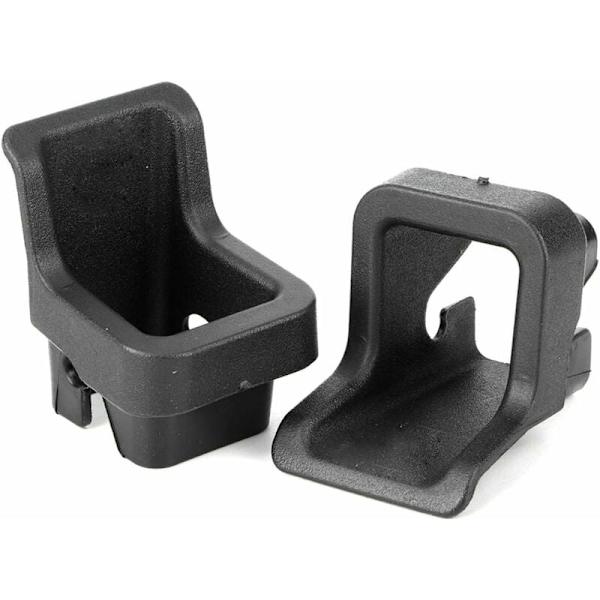 Universell ISOFIX-fäste i stål, bilbarnstol ISOfix-monteringssats, smal, hållbar, lång livslängd, stabil för bil (svart) KLB