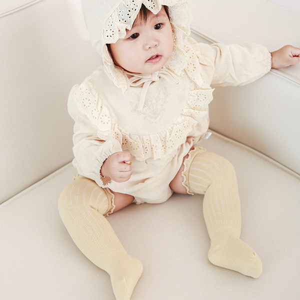 6 par Unisex Baby Knästrumpor Sömlösa Småbarn Pojkar Flickor XS KLB