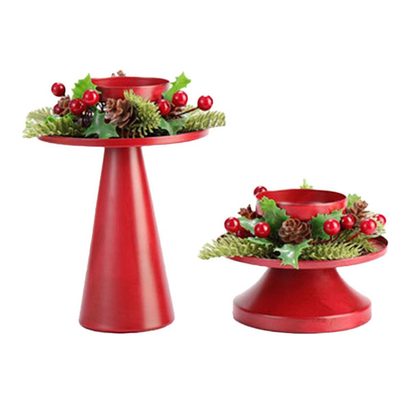 Lysestake for julepynt krans KLB