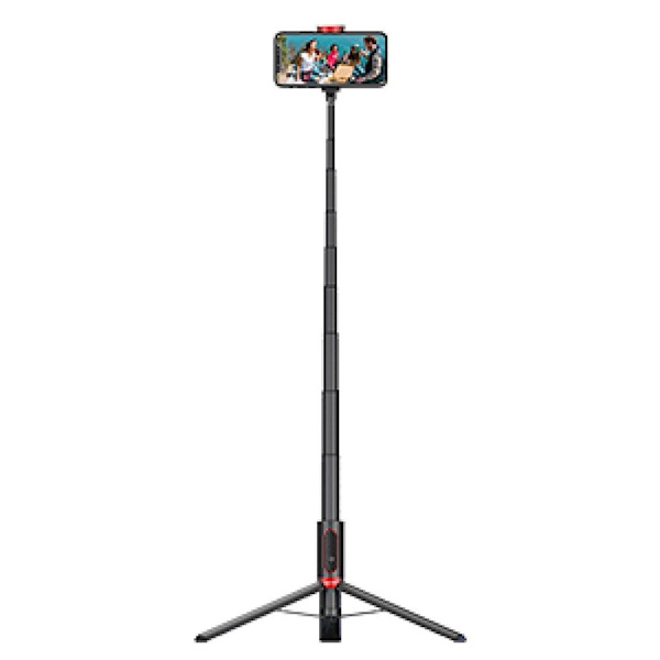 Bluetooth Selfie Stick Tripod, Aluminium Utbyggbar Selfie Sticks med KLB