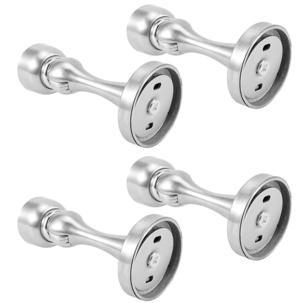 4 stk./sæt rustfrit stål dørstopper, moderne magnetisk dør KLB
