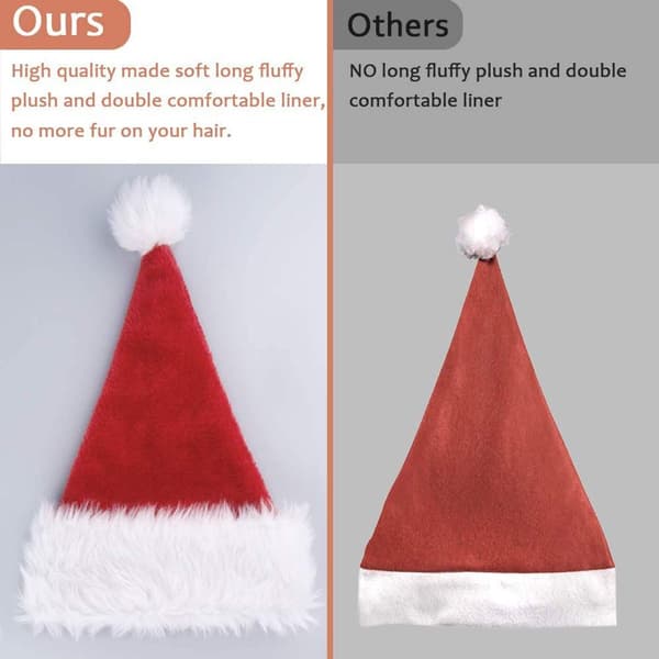 Julehat til store tykkede julehat voksen stil KLB