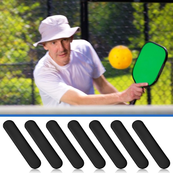 20-pack Svart Pickleball Självhäftande Blytejp Set Viktad