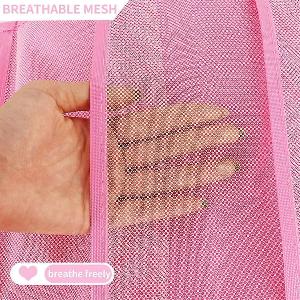 Dubbelsidig hängande organizer för underkläder (rosa)