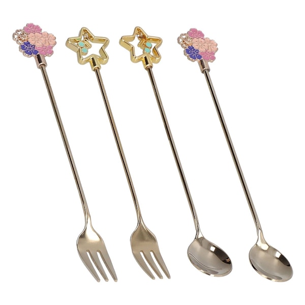 Japansk 304 rustfrit stål sakura-formet suppeske KLB