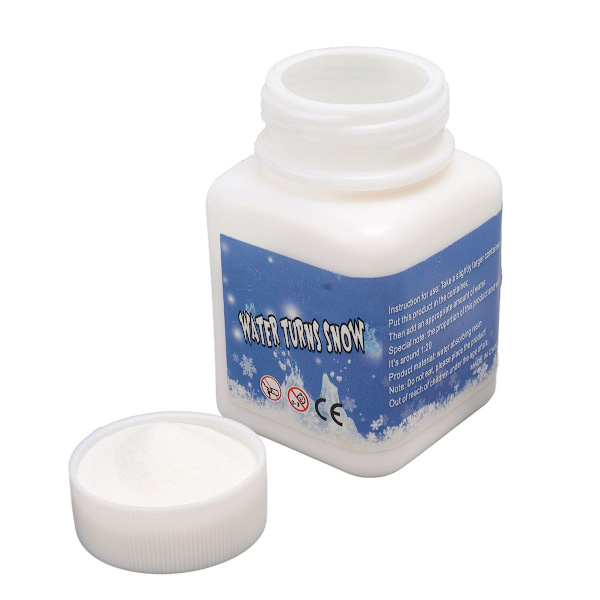 Kunstig snepulver 65g Kunstig snepulver DIY scene rekvisitter KLB