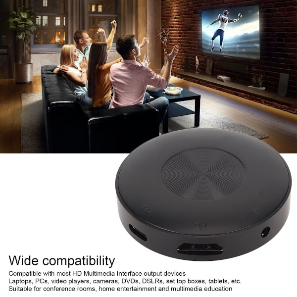 Langaton näyttösovitin 4K 2,4 GHz 5 GHz WiFi Low KLB