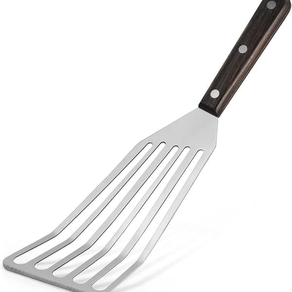 Rustfritt stål spade med treskaft 12,6 x 3,4