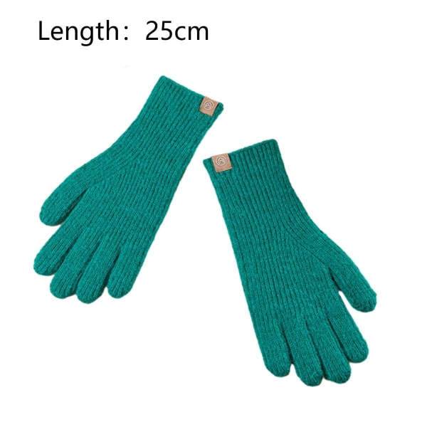 Winter Gloves for Men Women - Touch Screen Cold Weather Thermal Green KLB