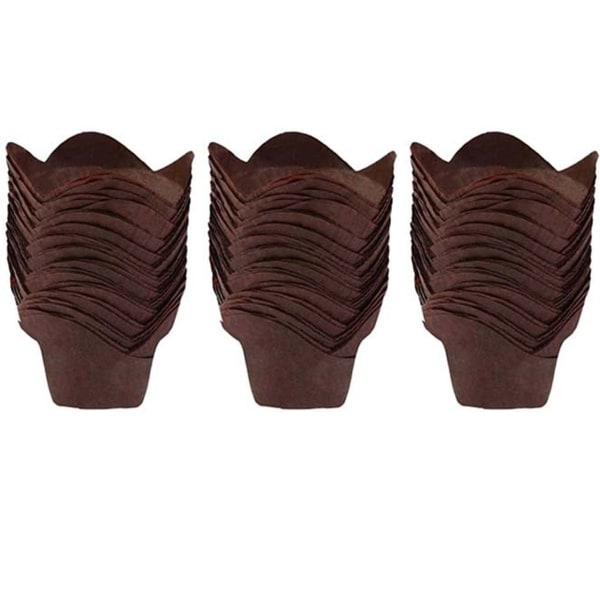Kageform og muffinforme af bagepapir, 250 stk. | Fedtbrunt KLB