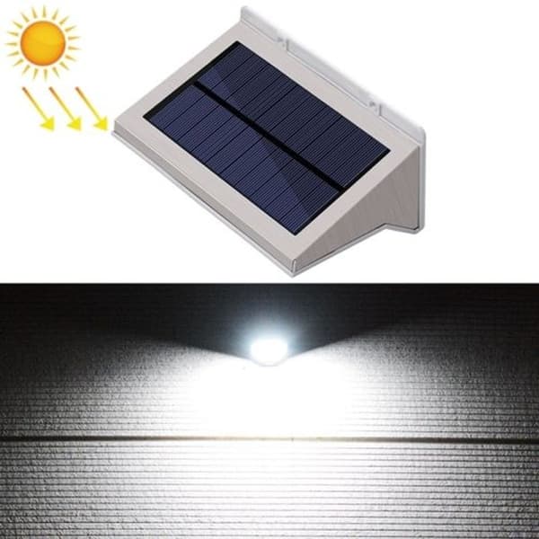 Utomhus Human Body Sensor Solar LED Vägglampa (Positiv