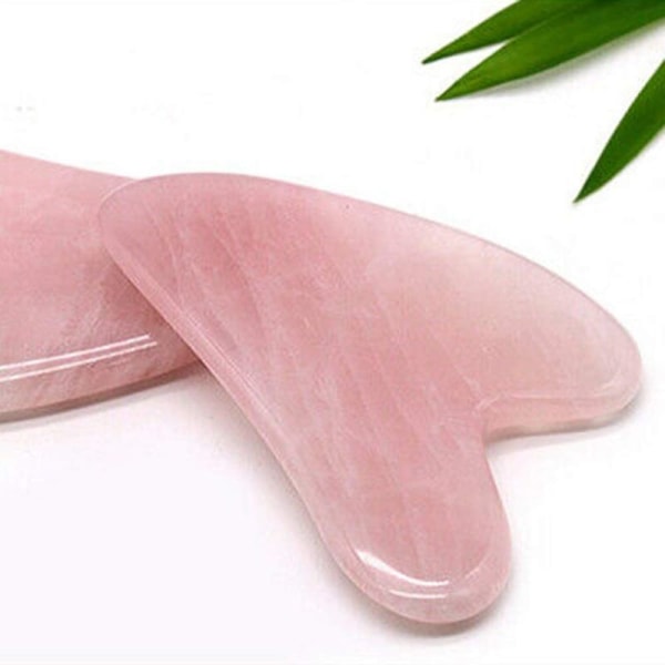 Ajcoflt Guasha Ansikts- og nakkemassasje Gua Sha-brett