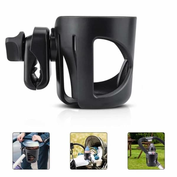 Kopholder/drikkeholder til klapvogn, cykel, universal KLB