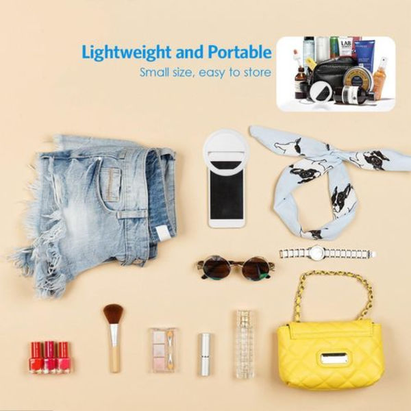 Selfie-valo, 28 LED-rengasvalo, selfie-valo puhelimeen, selfie-rengasvalo 3