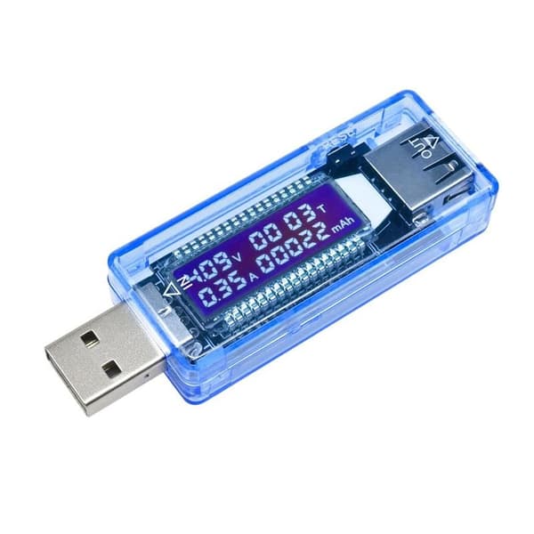 AZDelivery 3 x USB-opladerdoktor multimeteropladerdetektor